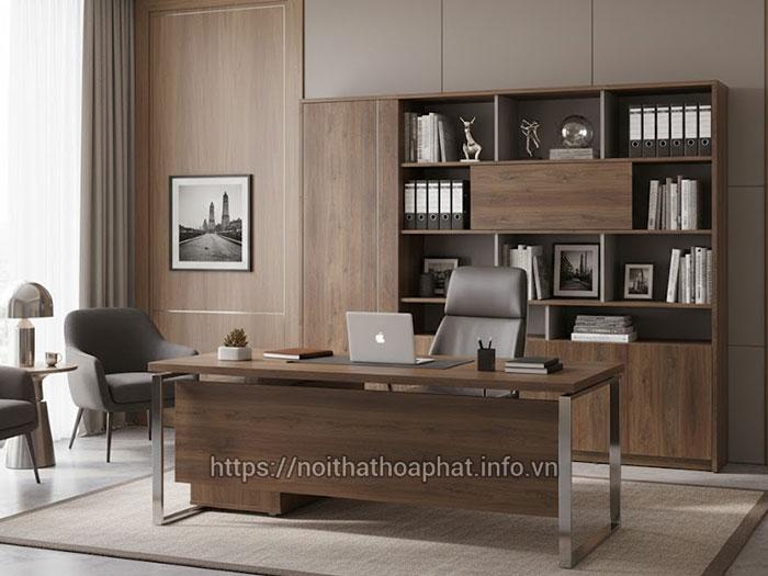 Tủ tường phòng giám đốc