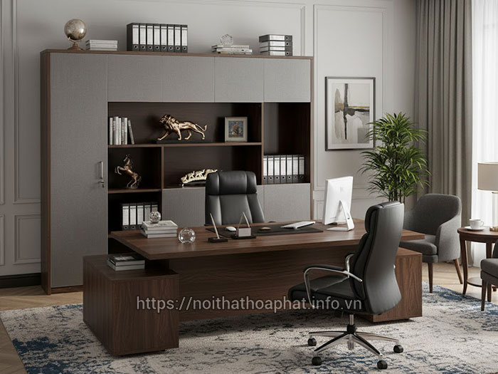 Tủ tường phòng giám đốc