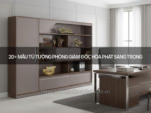Tủ tường phòng giám đốc