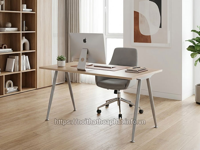 Bàn chân sắt gỗ MDF