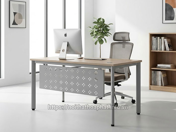 Bàn chân sắt gỗ MDF
