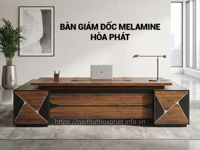 Bàn giám đốc Melamine