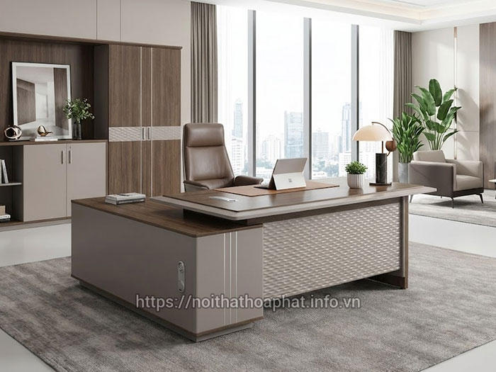 Bàn giám đốc Melamine