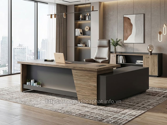 Bàn giám đốc Melamine