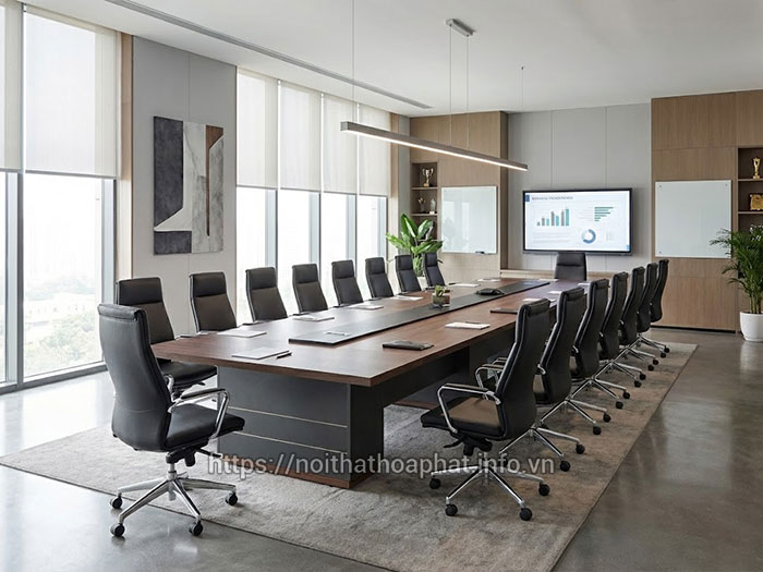 Bàn họp Hòa Phát 20 người