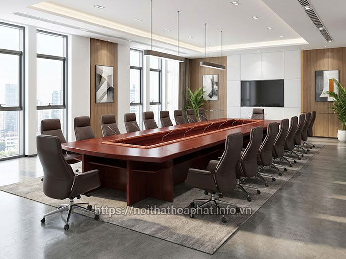 Bàn họp Hòa Phát 20 người