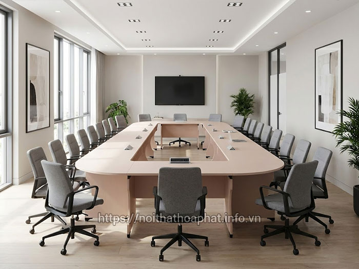 Bàn họp Hòa Phát 20 người