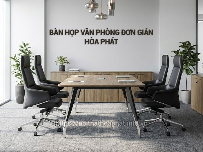 Bàn họp văn phòng đơn giản
