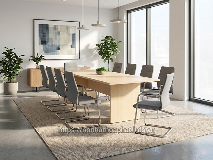 Bàn họp văn phòng đơn giản