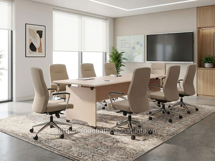 Bàn họp văn phòng đơn giản