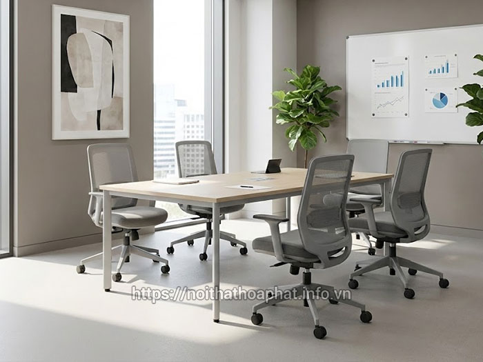 Bàn họp văn phòng đơn giản