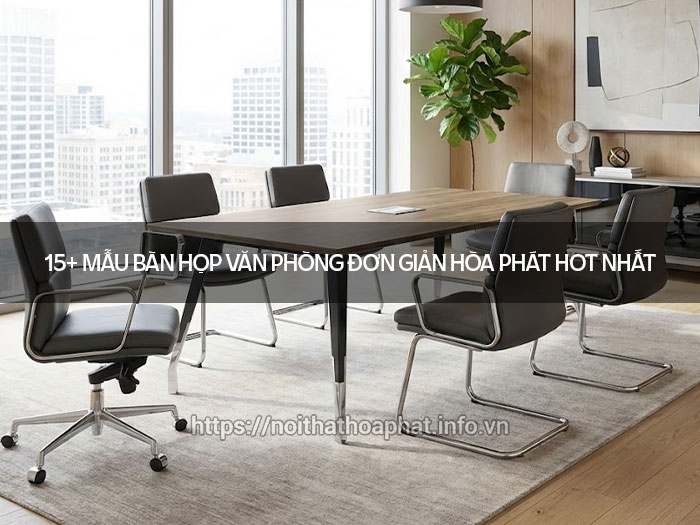 Bàn họp văn phòng đơn giản