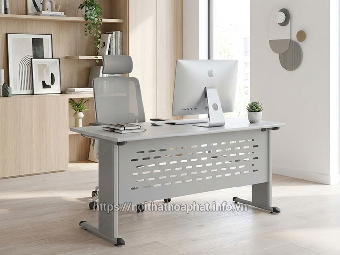 Bàn làm việc chân sắt 1m8