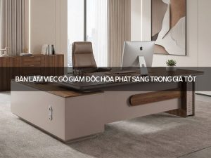 Bàn làm việc gỗ giám đốc