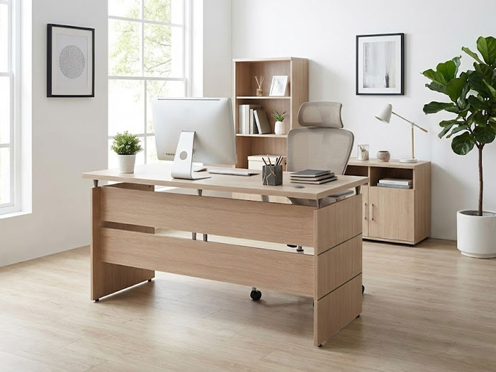 Bàn làm việc gỗ thanh lý