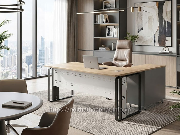 Bàn làm việc lãnh đạo chữ L