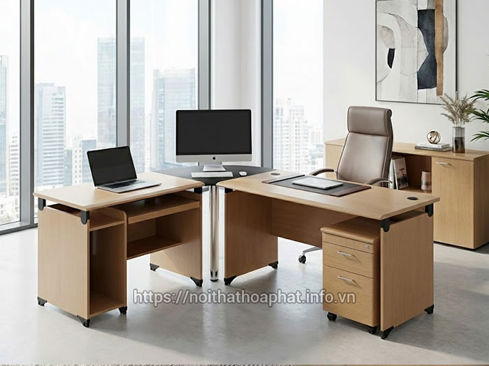Bàn làm việc lãnh đạo chữ L