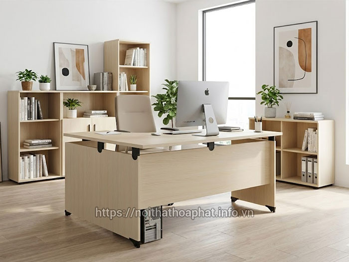 Bàn làm việc máy tính chữ L