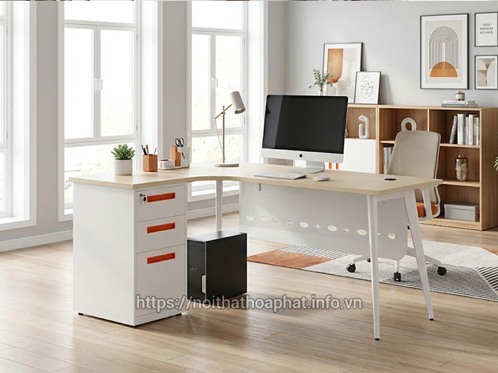 Bàn làm việc máy tính chữ L