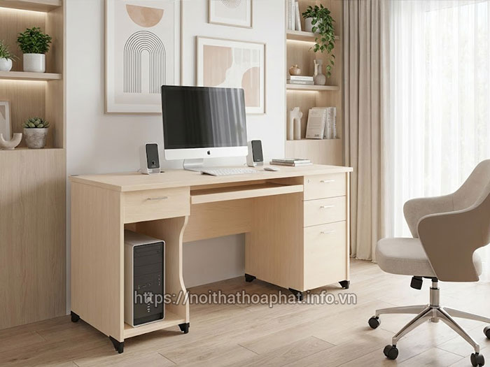 Bàn làm việc máy tính văn phòng