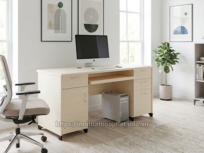 Bàn làm việc máy tính văn phòng