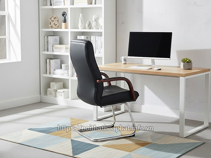 Ghế chân quỳ bọc da cao cấp