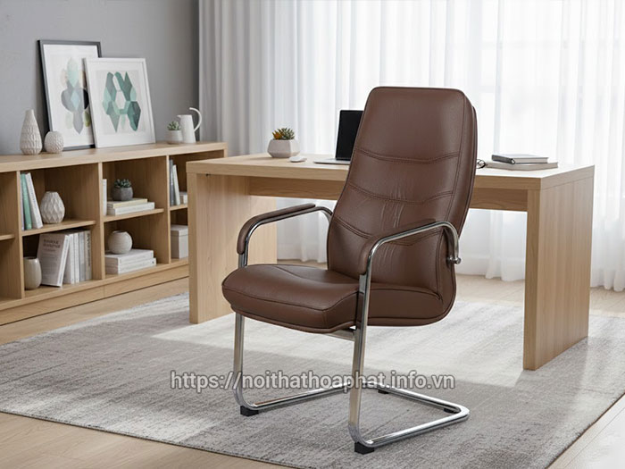 Ghế chân quỳ bọc da cao cấp