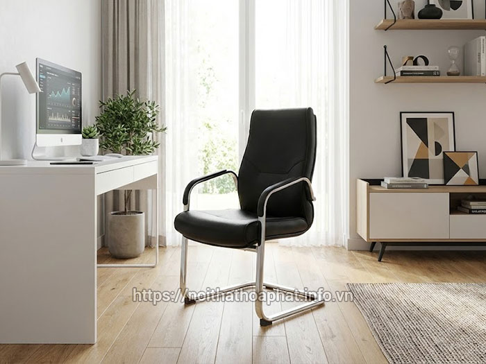 Ghế chân quỳ bọc da cao cấp