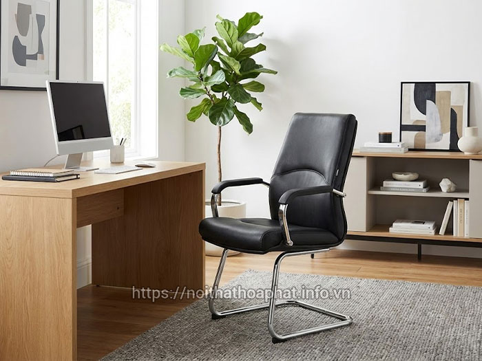 Ghế chân quỳ bọc da PU