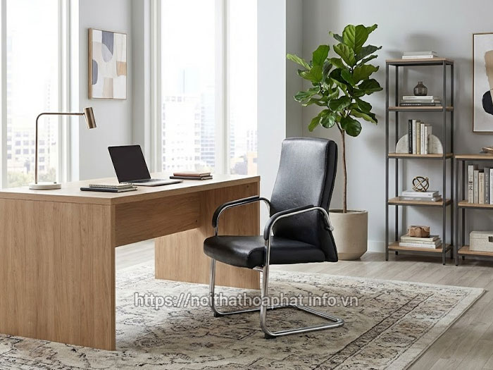 Ghế chân quỳ bọc da PU