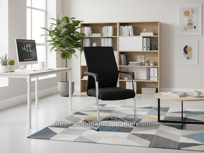 Ghế chân quỳ bọc lưới