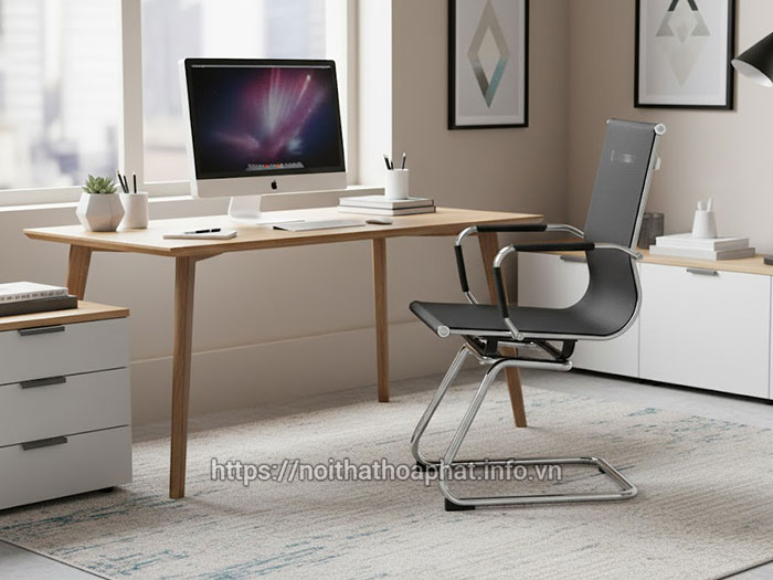 Ghế chân quỳ bọc lưới