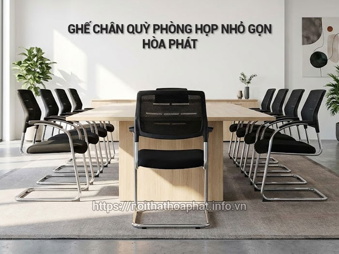 Ghế chân quỳ phòng họp nhỏ gọn