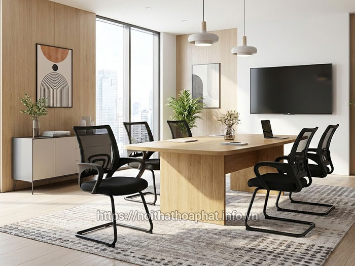 Ghế chân quỳ phòng họp nhỏ gọn