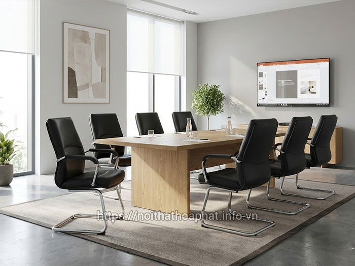 Ghế chân quỳ phòng họp nhỏ gọn