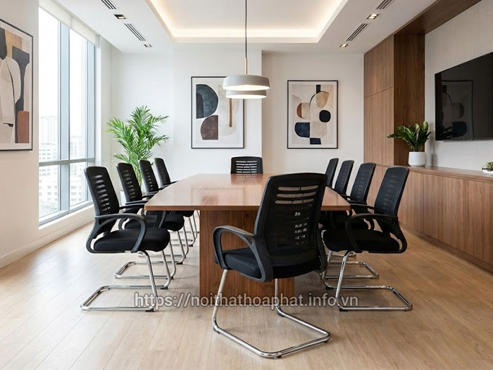 Ghế chân quỳ phòng họp nhỏ gọn