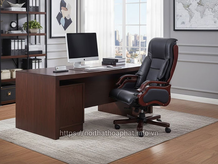 Ghế lãnh đạo Hòa Phát sang trọng