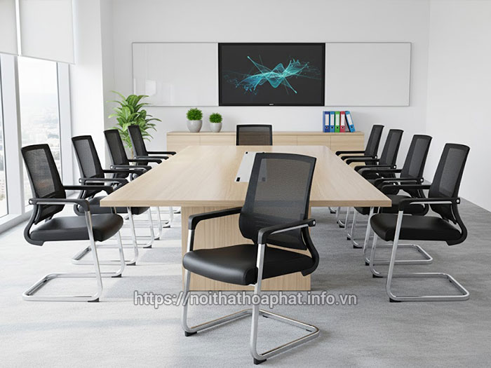 Ghế lưới chân quỳ lưng thấp
