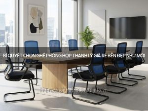 Ghế phòng họp thanh lý giá rẻ