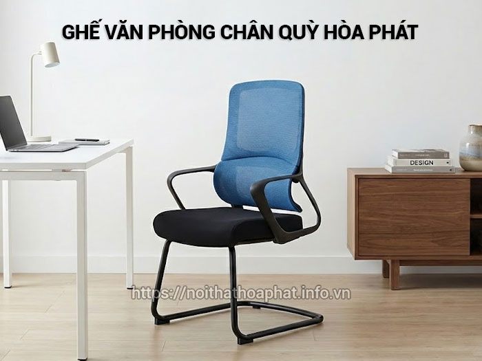 Ghế văn phòng chân quỳ Hòa Phát