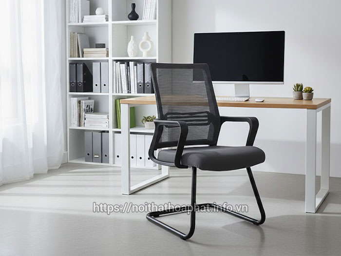 Ghế văn phòng chân quỳ Hòa Phát