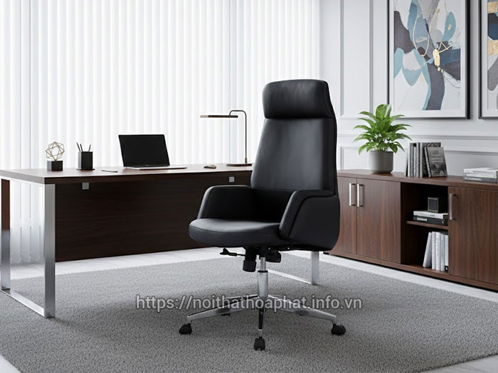 Ghế xoay da lãnh đạo