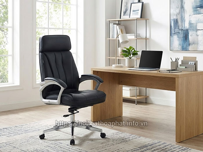 Ghế xoay Hòa Phát bọc da