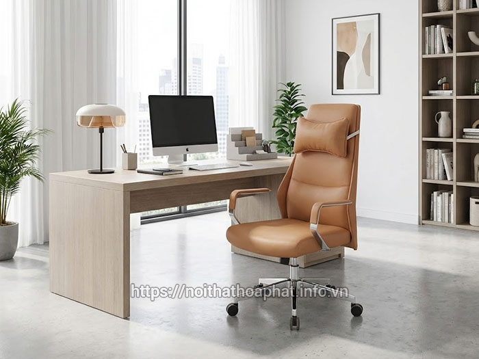 Ghế xoay lưng cao Hòa Phát