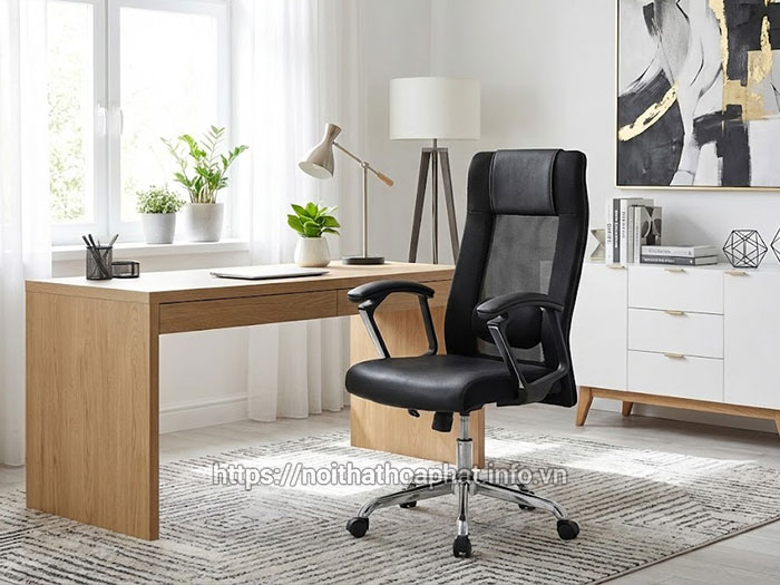 Ghế xoay lưng cao Hòa Phát