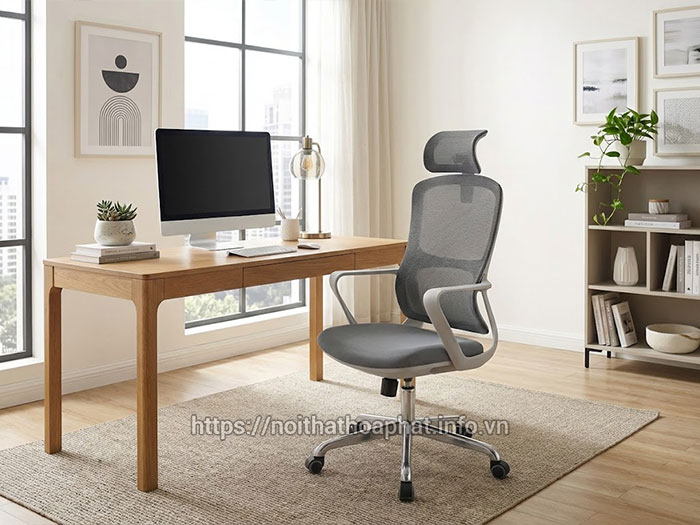 Ghế xoay lưng lưới Hòa Phát