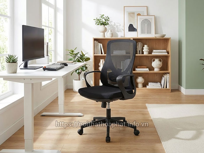 Ghế xoay lưng lưới Hòa Phát