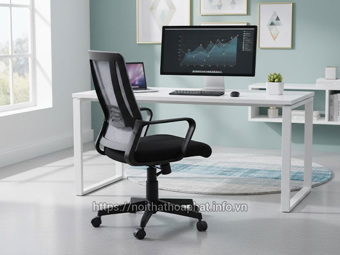 Ghế xoay nhân viên Hòa Phát