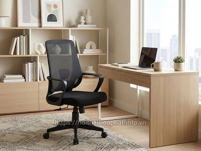 Ghế xoay nhân viên Hòa Phát