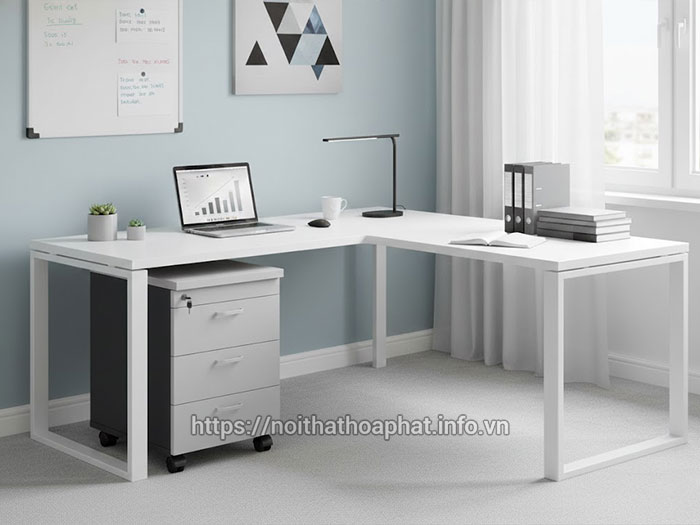 Hộc tủ gỗ 3 ngăn có bánh xe